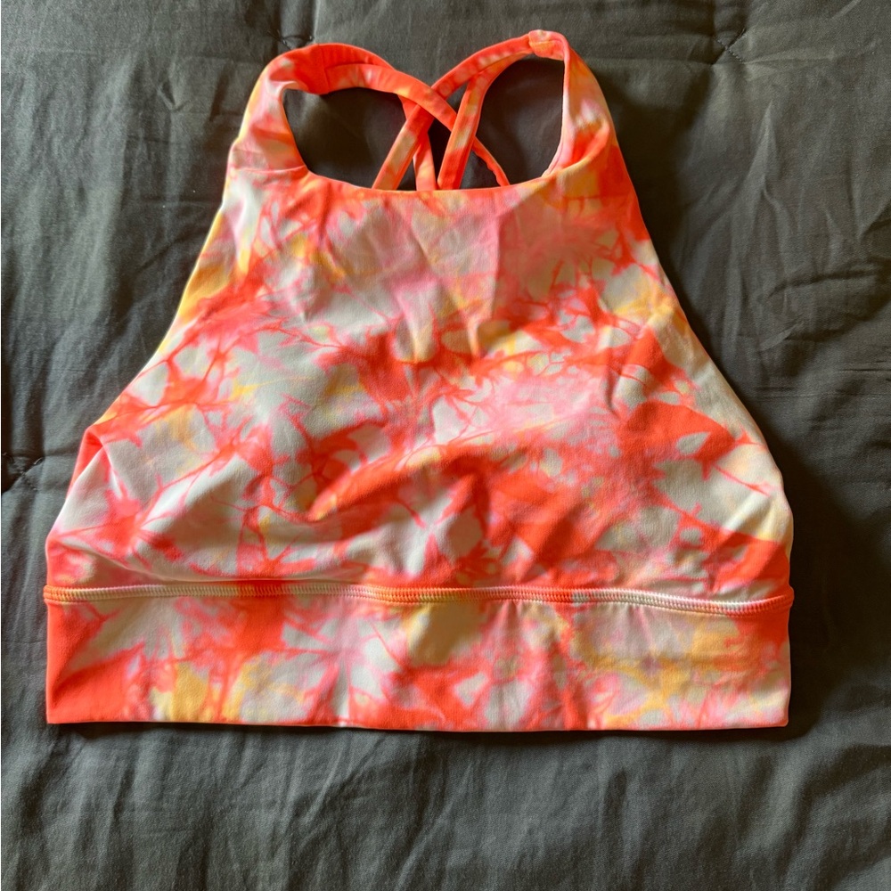 Lululemon tie dye sports bra